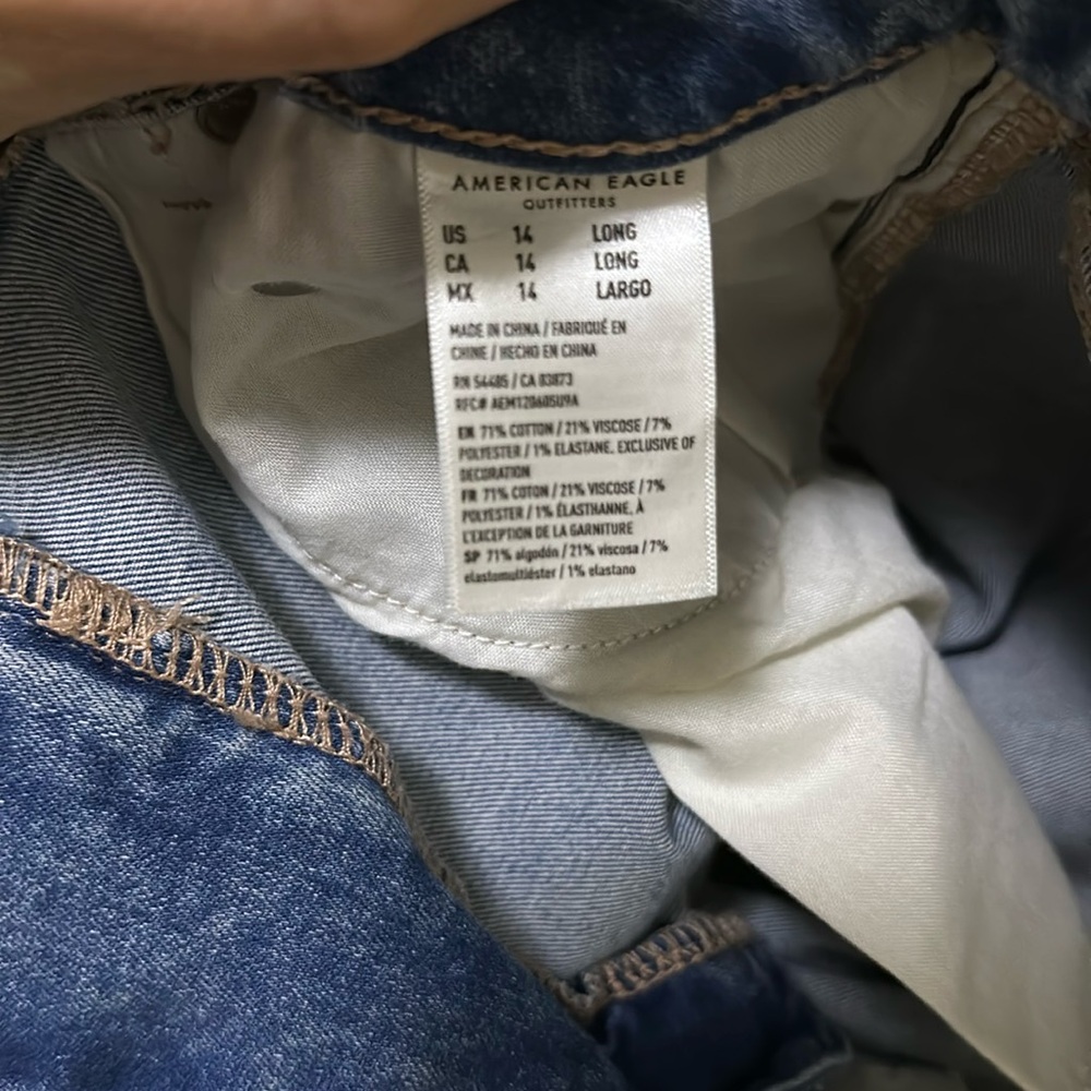 American Eagle Flare Blue Denim Jeans